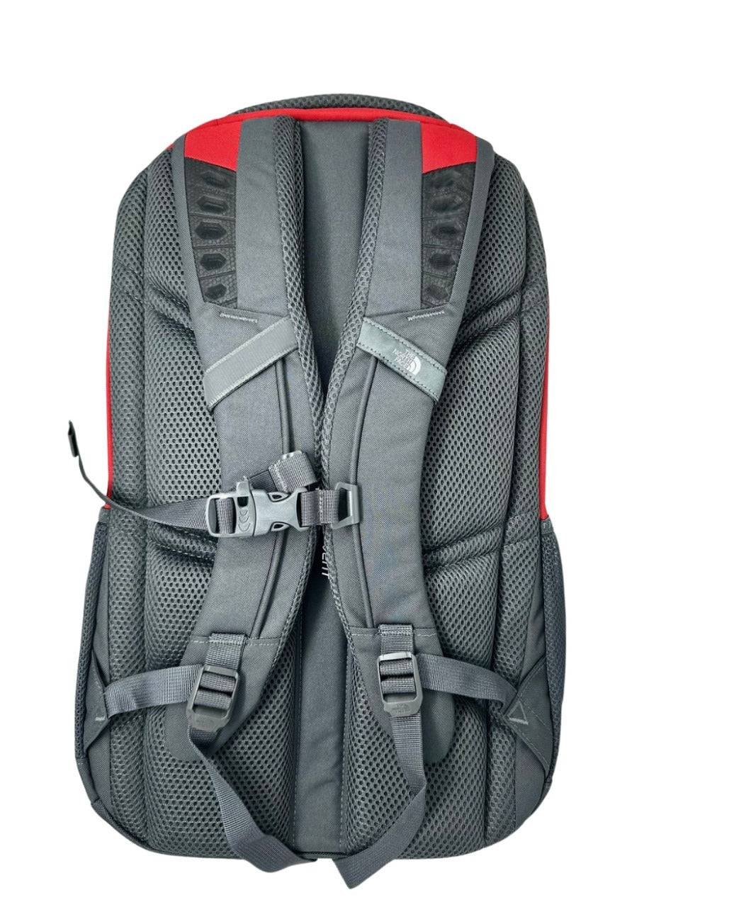 north face connector backpack grey North Face Connector Laptop Backpack – EMS Vending Shop